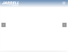 Tablet Screenshot of jarrellcontracting.com